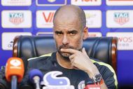 Manchester City Pre-game Training & Press Conference